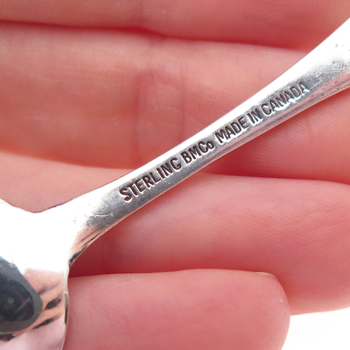 Breadner & Co Sterling Silver Antique Art Deco Skylon Niagara Falls Coffee Spoon