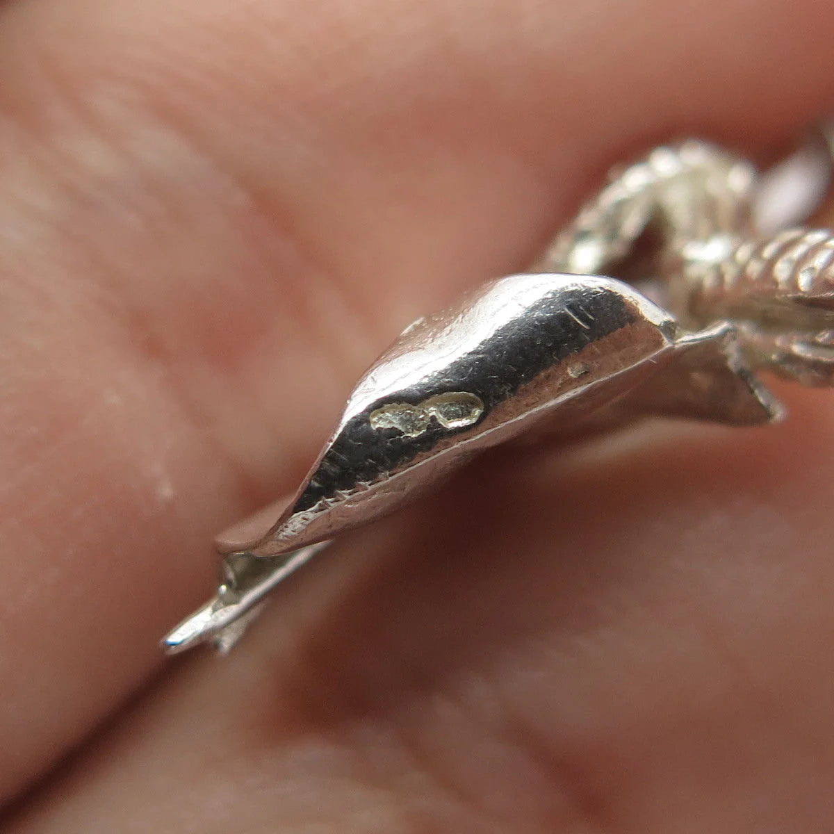 925 Sterling Silver Vintage Toreador 3D Charm Pendant