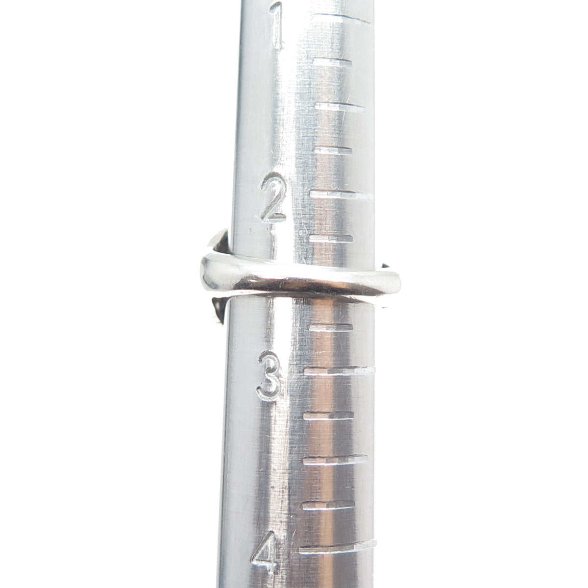 925 Sterling Antique Siam Niello Hindu Goddess Elephant Reversible Ring Size 2.5