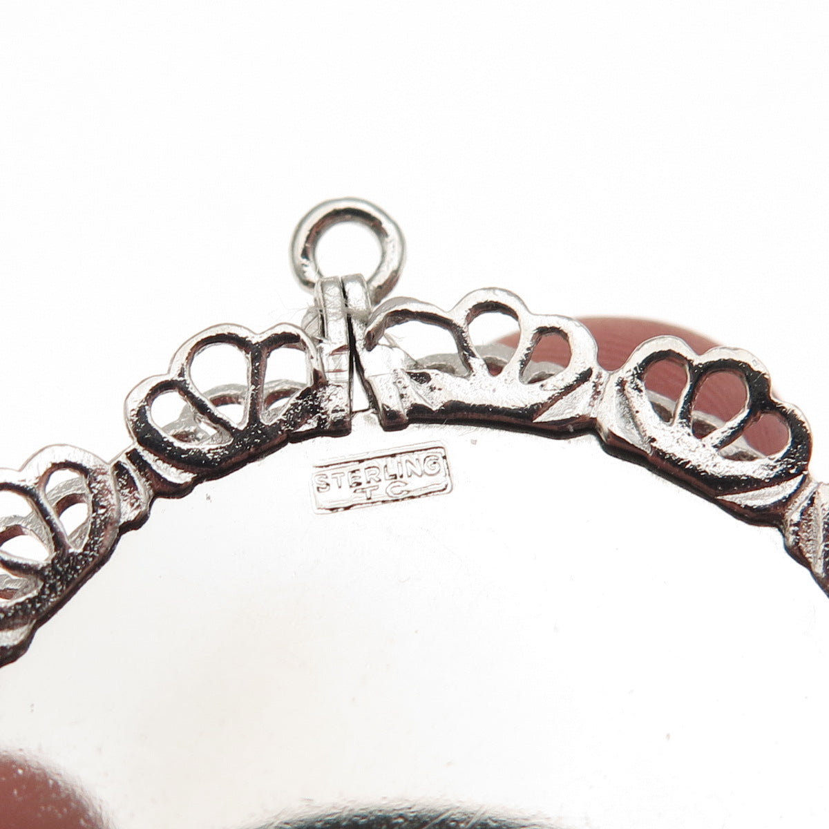 Town & Country 925 Sterling Silver Vintage Engravable Round Tag Charm Pendant
