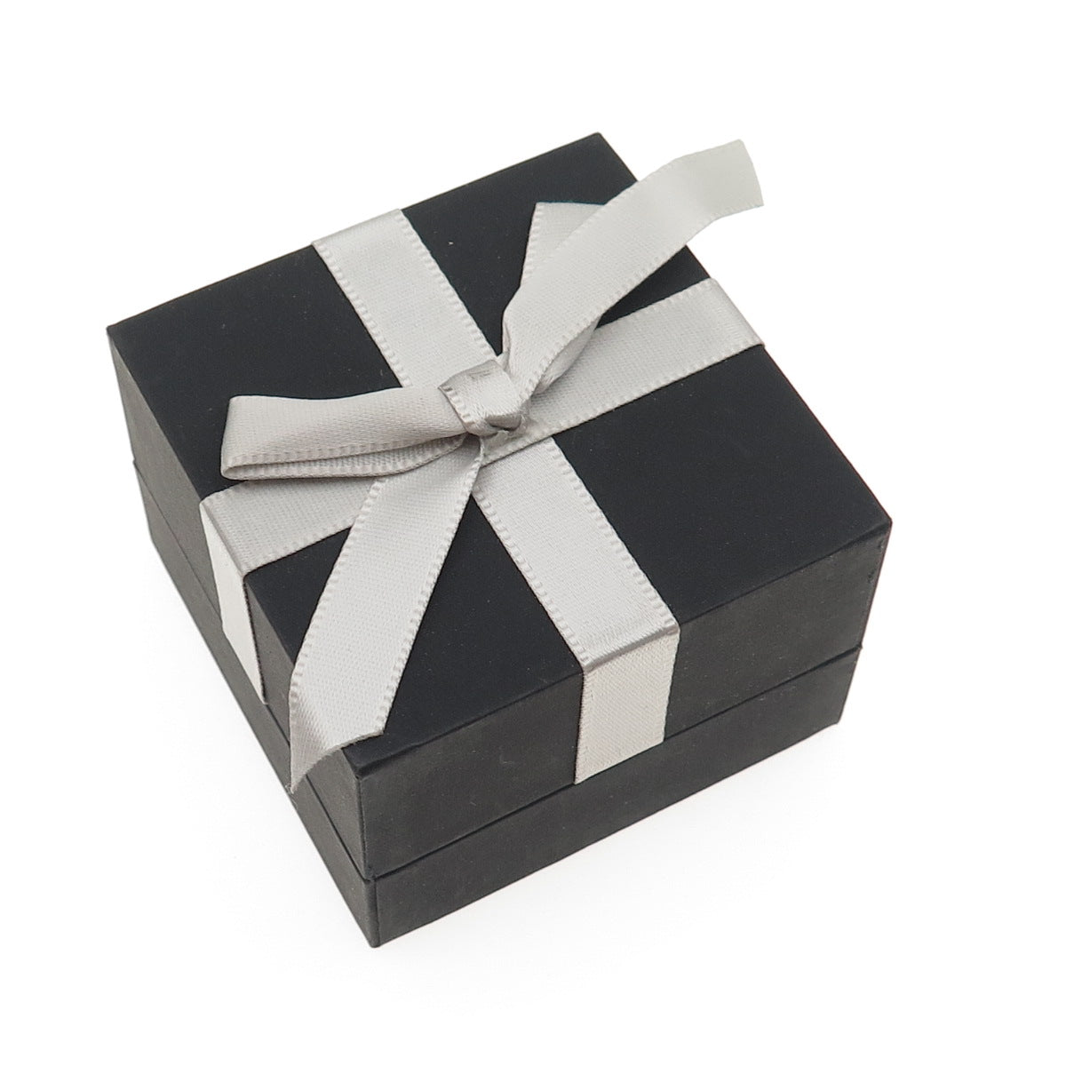 925 Sterling Silver Real Round-Cut Diamond Heart Cable Chain Necklace 18" w/ Box