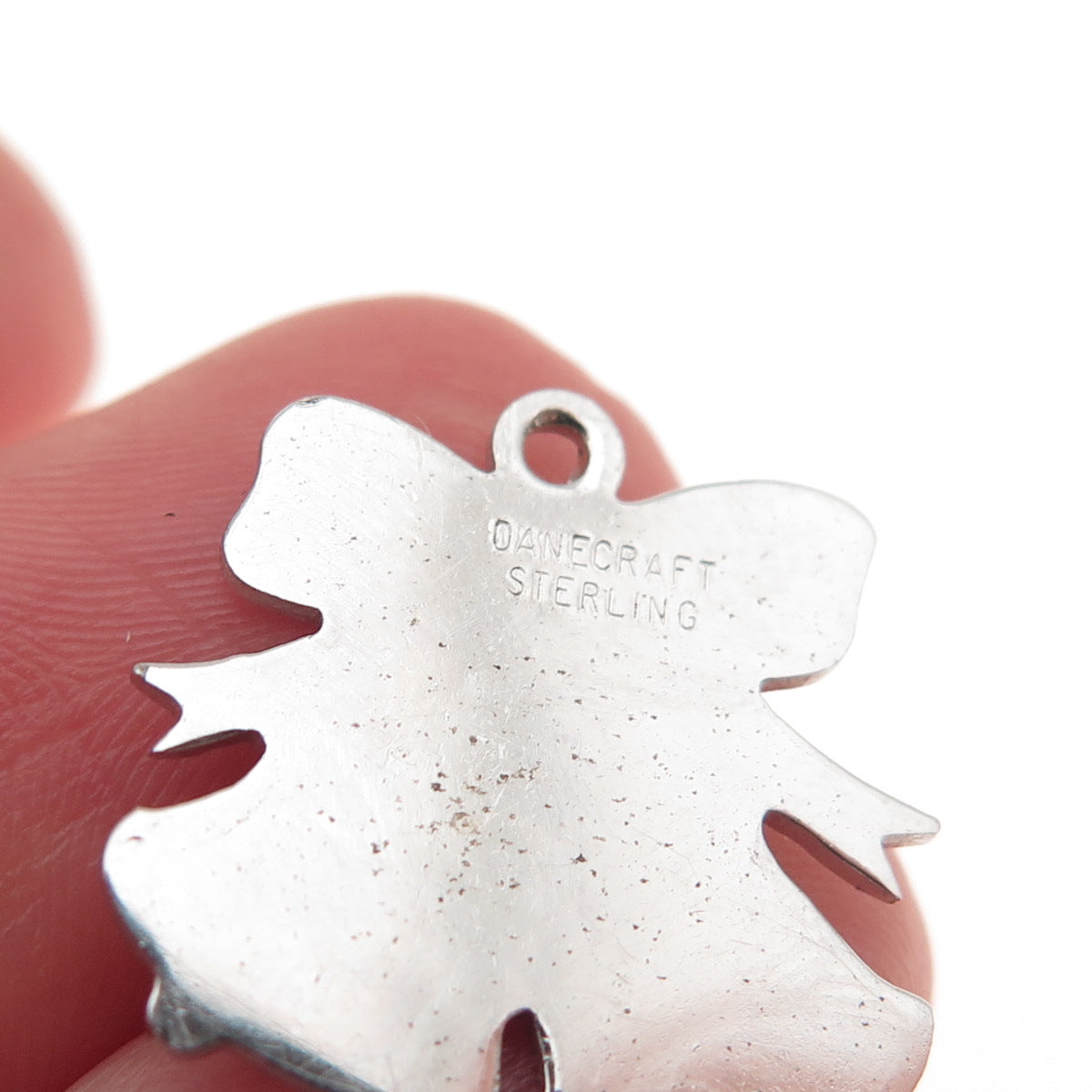 Danecraft 925 Sterling Silver Vintage Christmas Bells Mini Charm Pendant