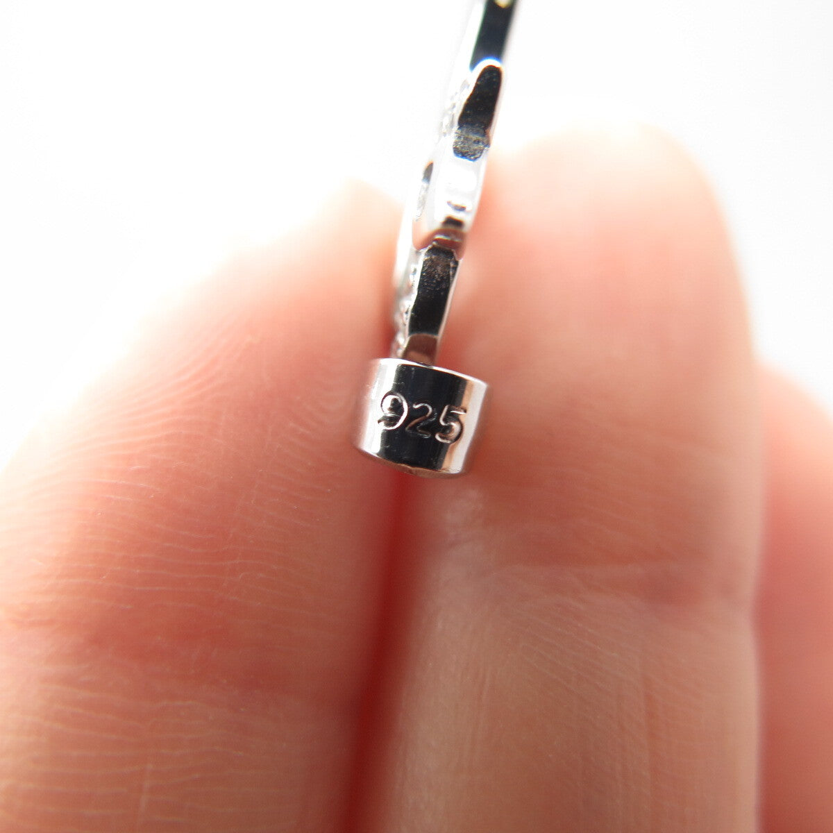 925 Sterling Silver C Z Tree Pendant