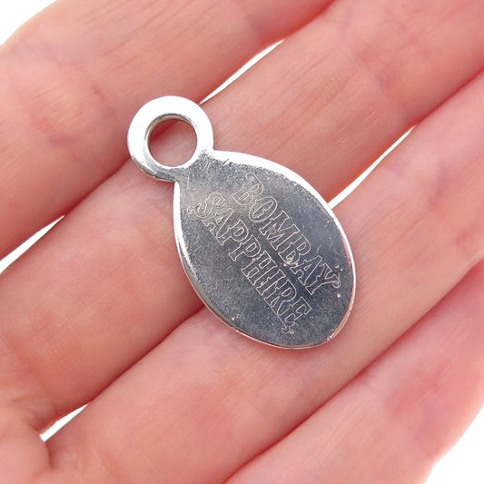 Tiffany & Co. 925 Sterling Silver Vintage Return to Tiffany Oval Tag Pendant