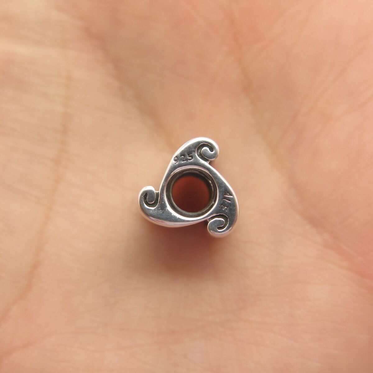 925 Sterling Silver Pandora "Best Friends" Waves Bead Charm