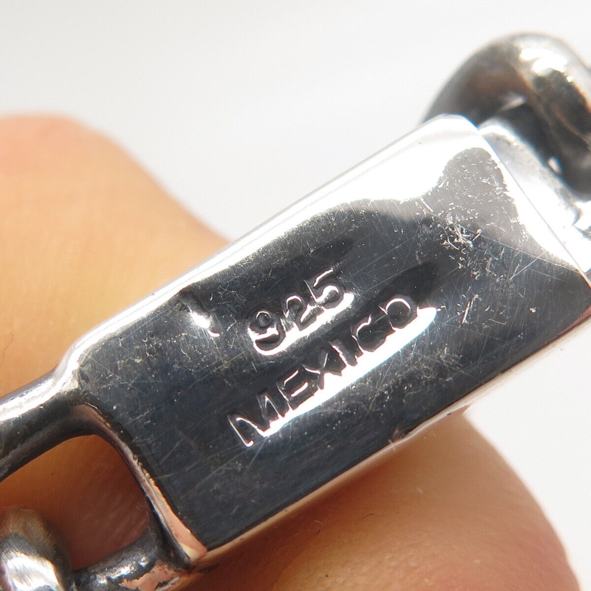 925 Sterling Silver Vintage Mexico Cable Chain Necklace 18"