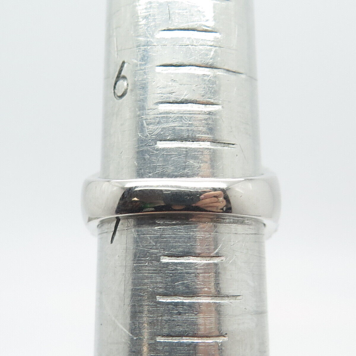 925 Sterling Silver PJC Pink C Z Oval Ring Size 6.75