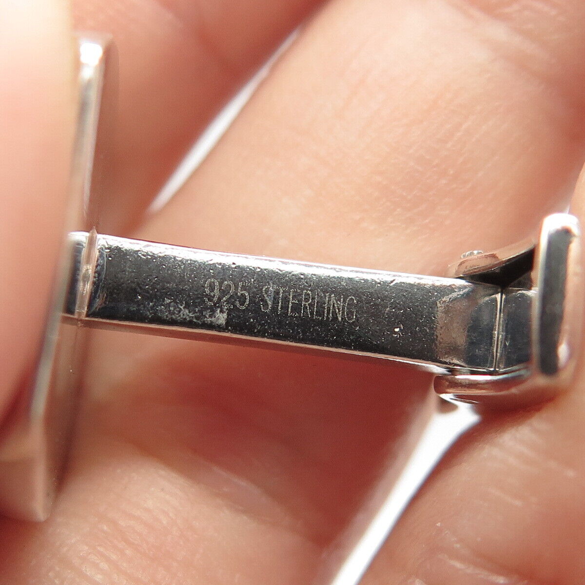 925 Sterling Silver Vintage Ravi Ratan Cufflinks