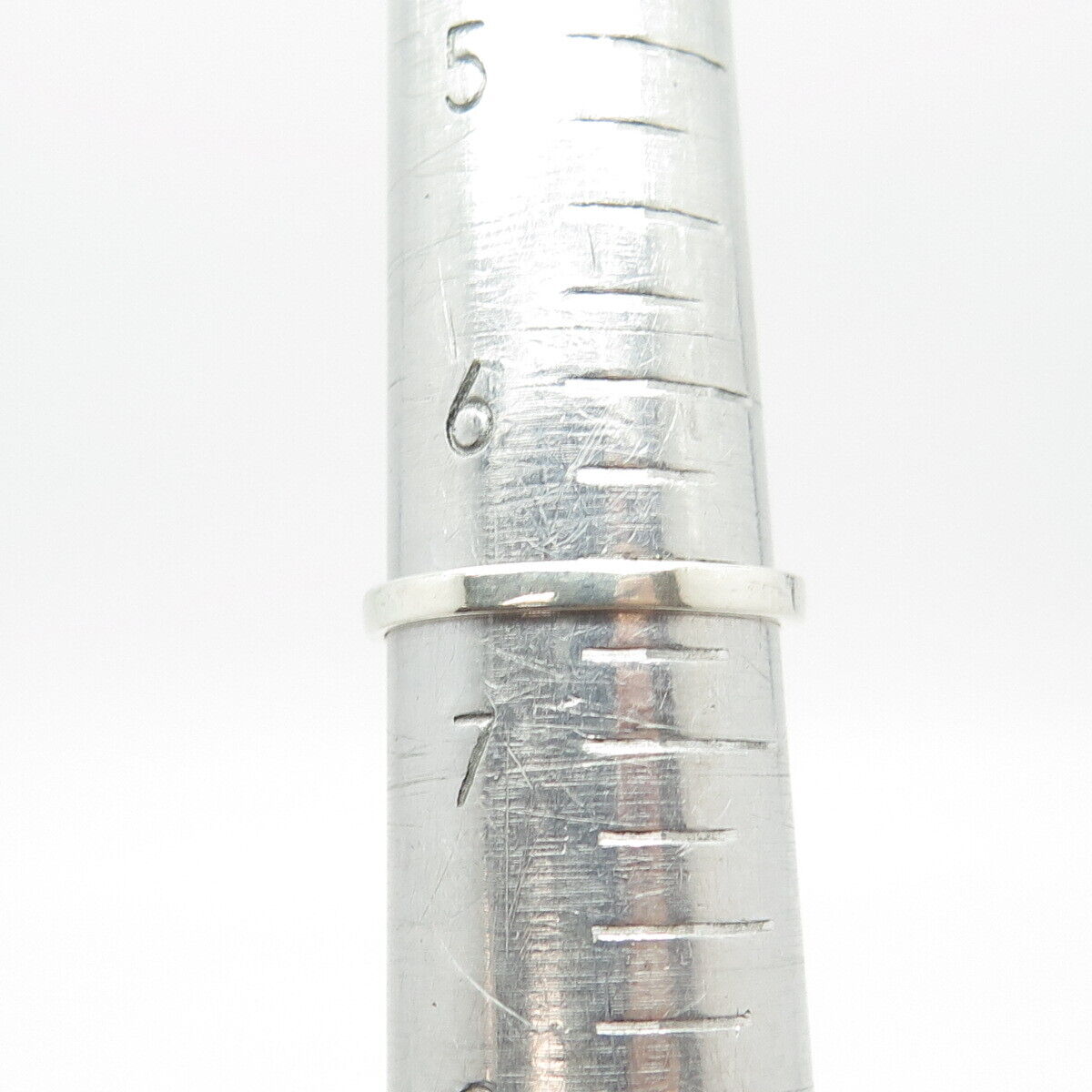 925 Sterling Silver Vintage Open Heart Ring Size 6.5