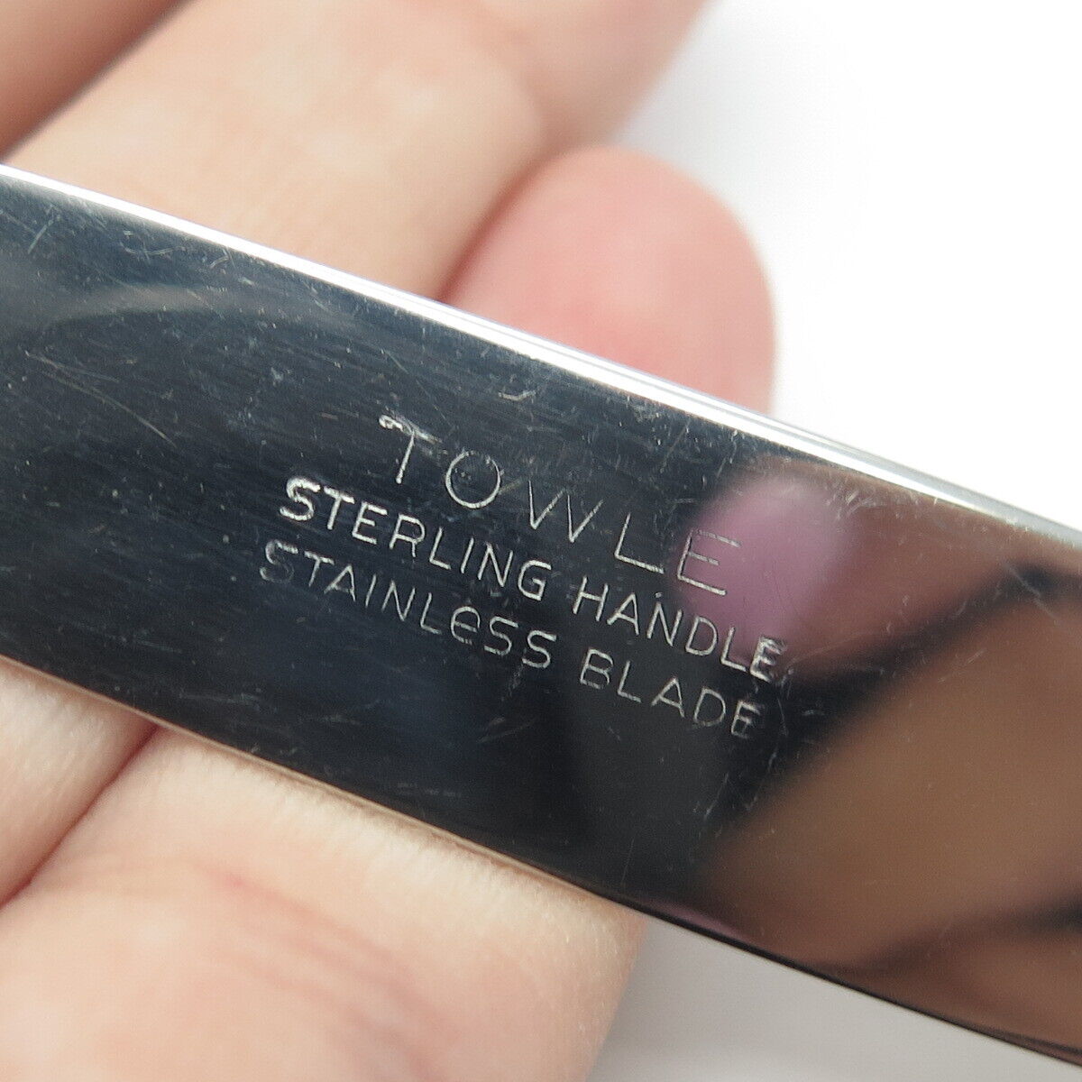 925 Sterling Silver & Steel Antique Art Deco 1948 Towle French Provincial Knife