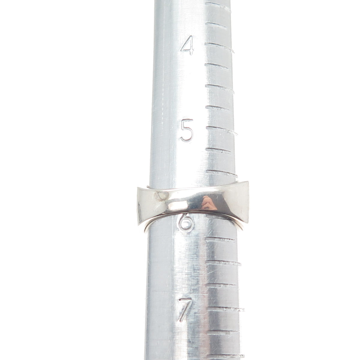 DBJ DEE BERKLE 925 Sterling Silver Real Diamond Accent Woven Ring Size 6