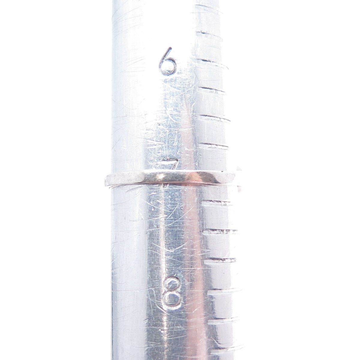 925 Sterling Silver Vintage Swirl Heart Ring Size 7