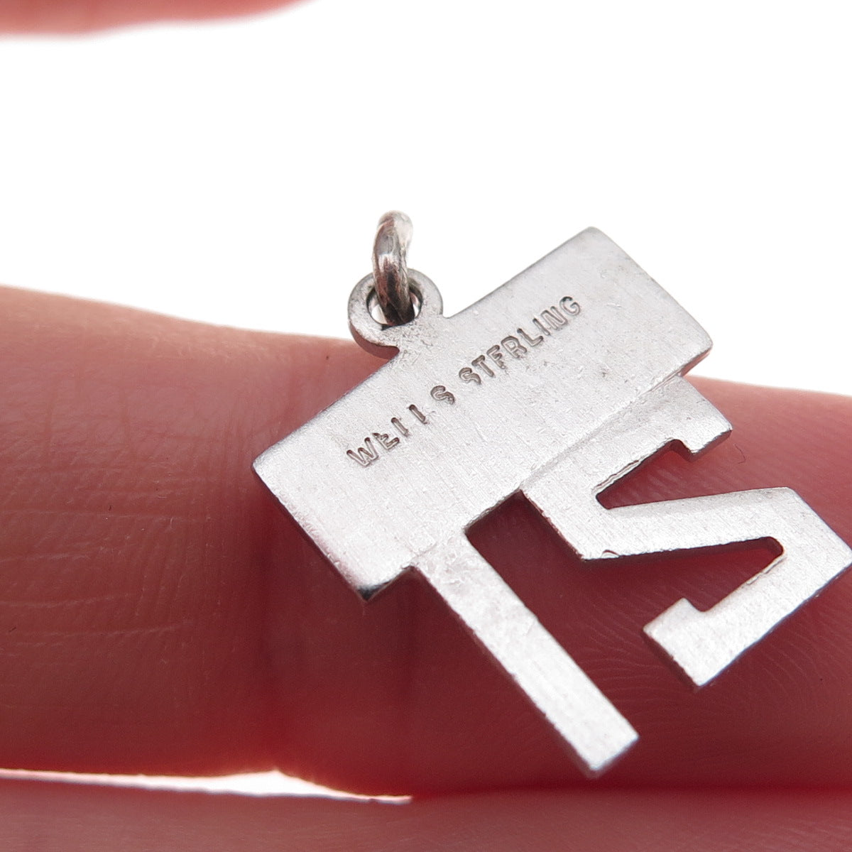 Wells 925 Sterling Silver Vintage 21 Happy Birthday Charm Pendant