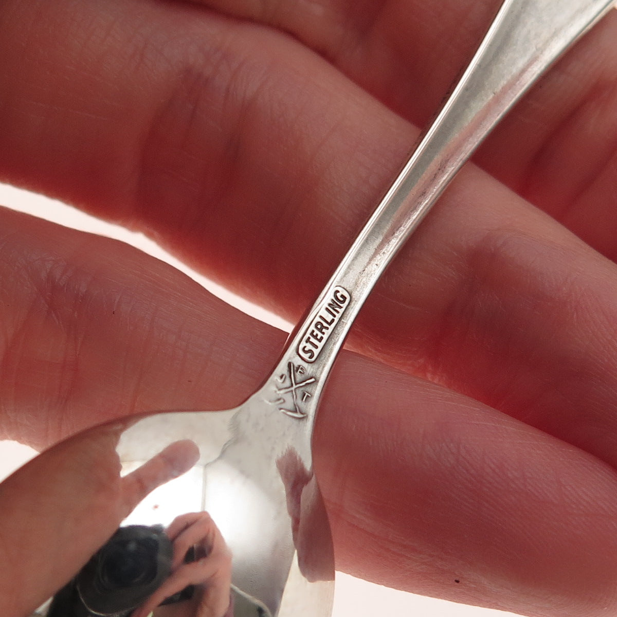 925 Sterling Silver Antique Art Deco San Francisco Coffee Spoon