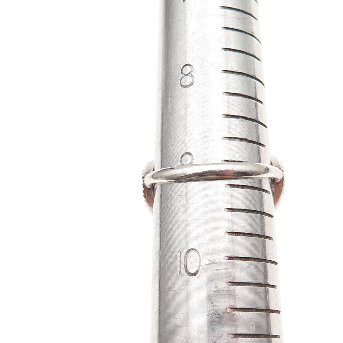 Pandora 925 Sterling Silver Round-Cut C Z Tropical Palm Leaf Ring Size 9.25