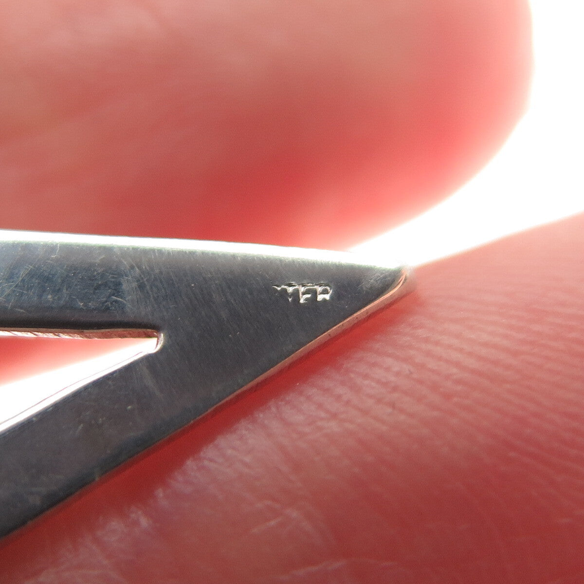 925 Sterling Silver Vintage Pentagram Star Minimalist Pendant