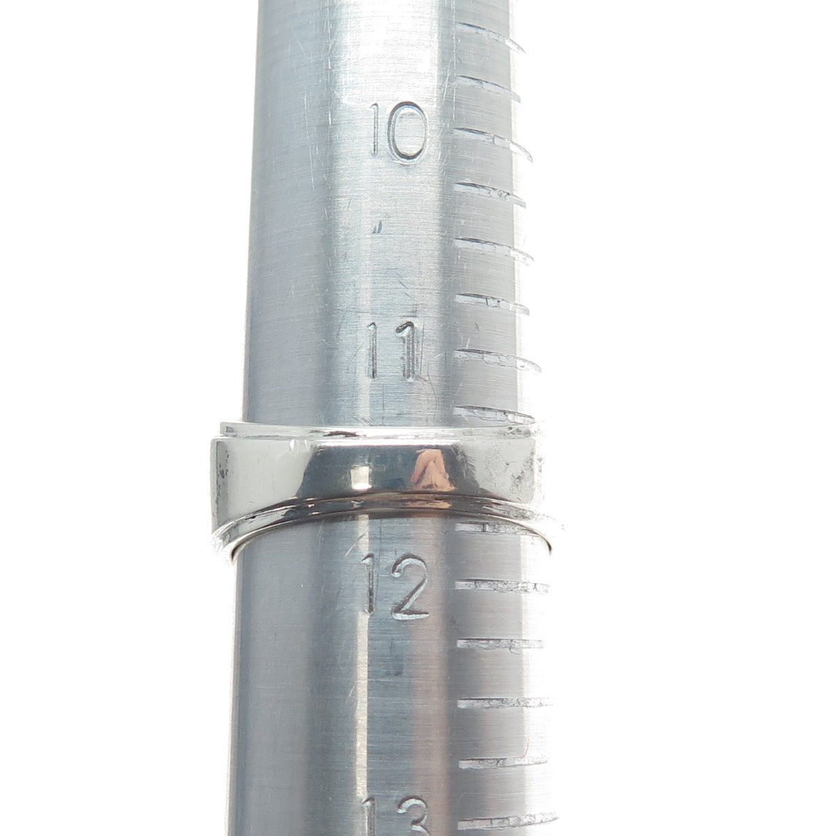 925 Sterling Silver Vintage 1978 Mondiale Baseball Oxidized Ring Size 11.75