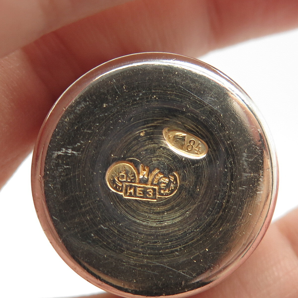 84 Silver Antique Israel Eseevich Zakhoder Russian Empire Shot Cup
