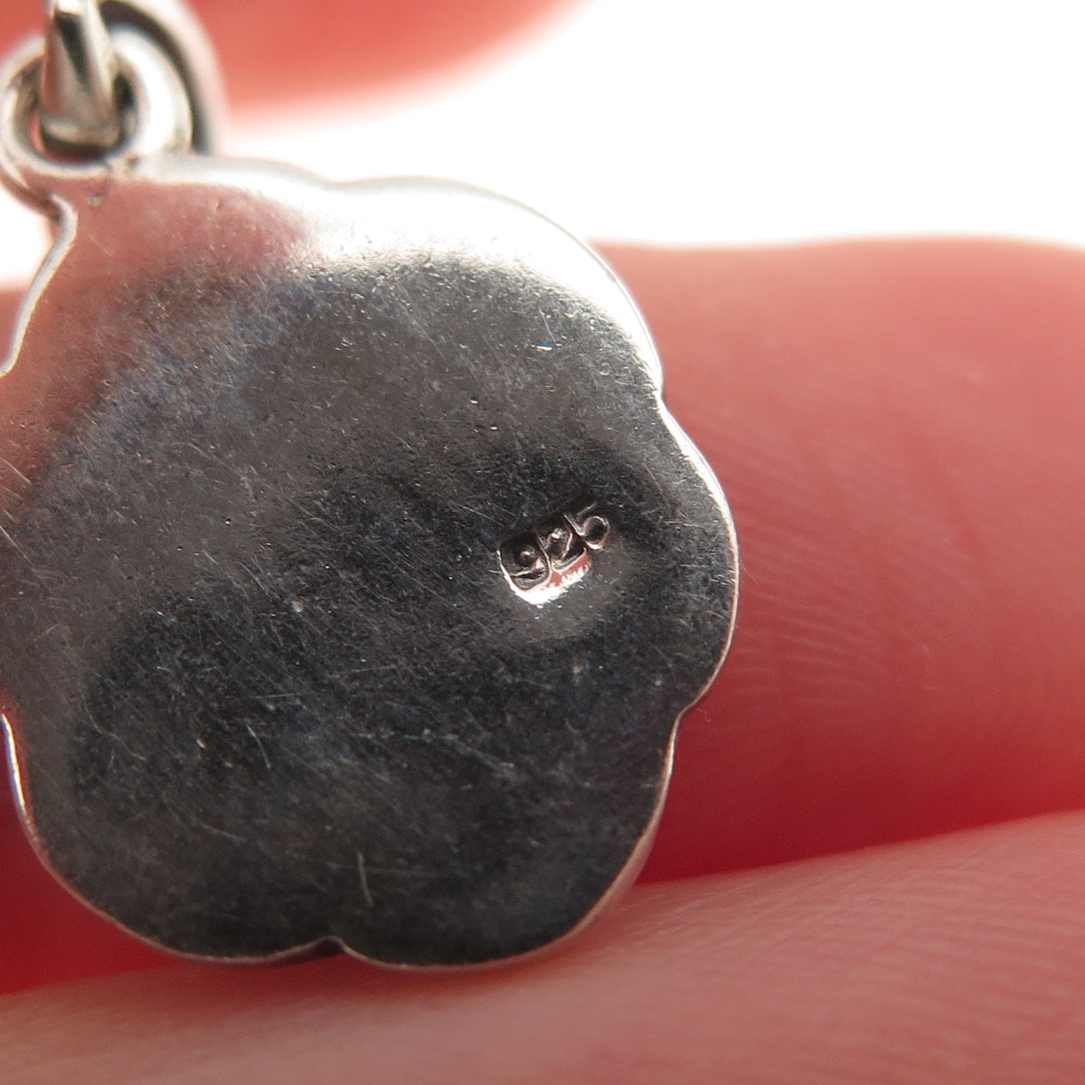 925 Sterling Silver Vintage Celtic Knot Oxidized Mini Charm Pendant