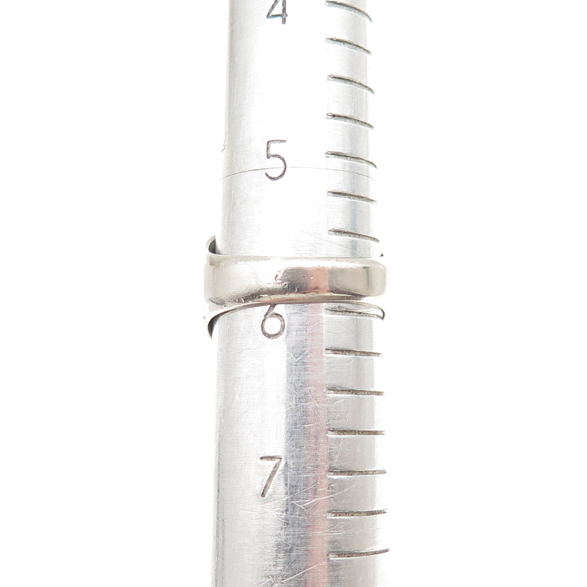 VARGAS 925 Sterling Silver Antique Art Deco Real Tiger Eye Ring Size 6