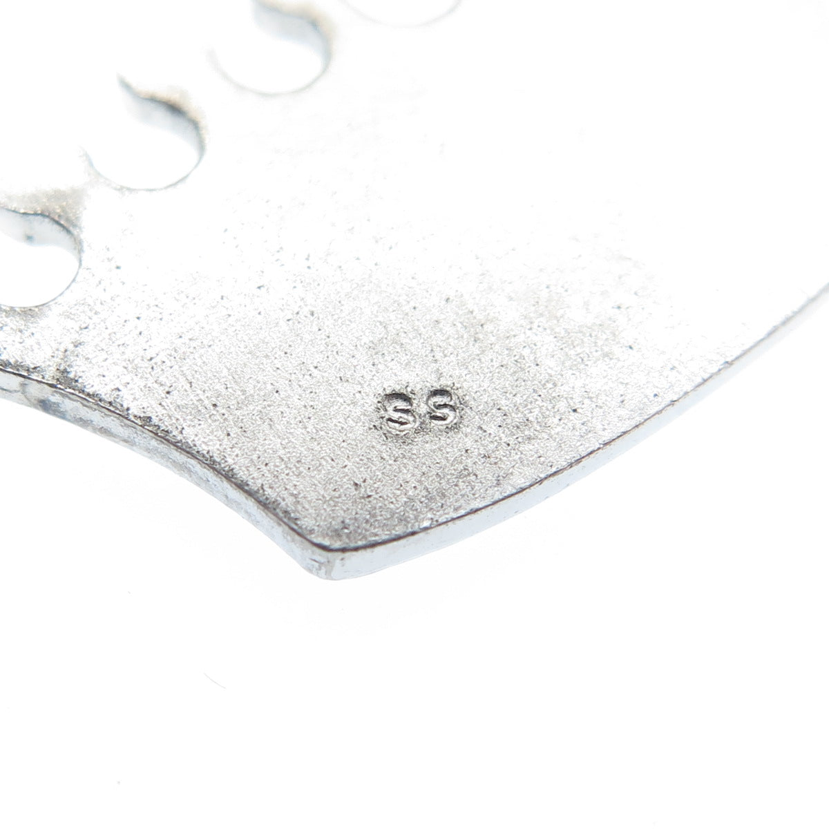 925 Sterling Silver Vintage Enamel CdM Tridenettes Charm Pendant