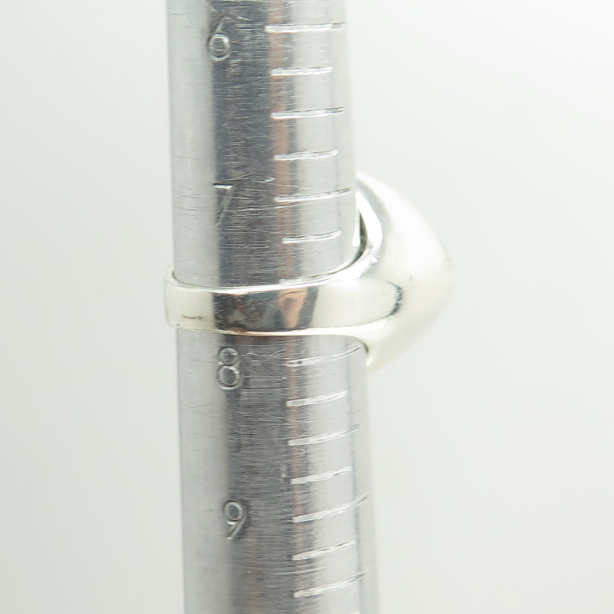 ESPO Joseph Esposito 925 Sterling Silver Vintage Seashell Ring Size 7.75