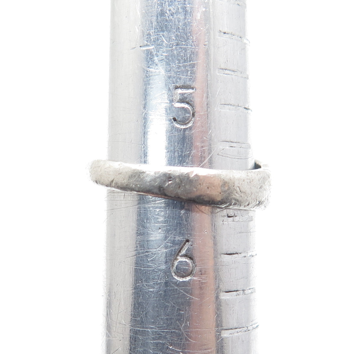 925 Sterling Silver Vintage Egyptian Ankh Oxidized Ring Size 5.75