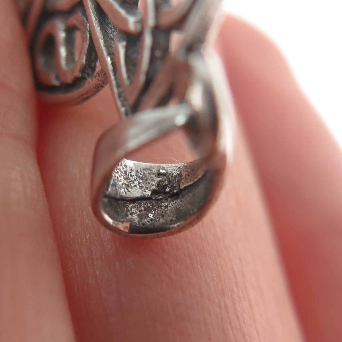 925 Sterling Silver Vintage Celtic Cross Pendant