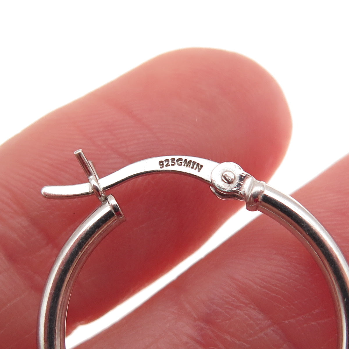 925 Sterling Silver Hoop Earrings