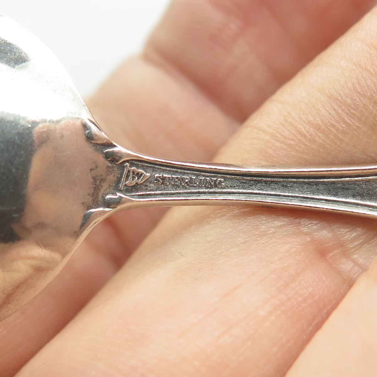 925 Sterling Silver Antique Art Deco Watson Virginia States & Cities Spoon