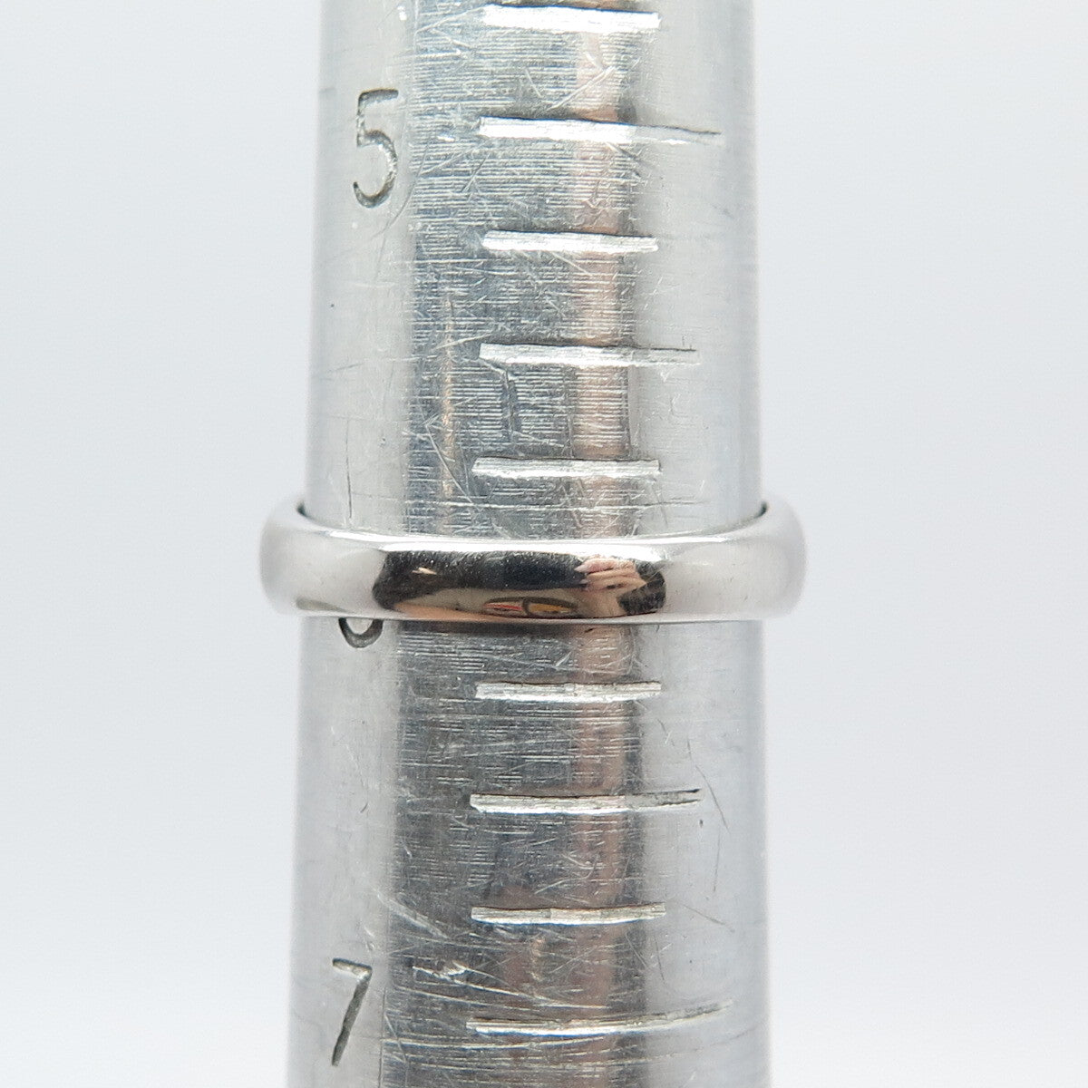925 Sterling Silver Pave C Z Ring Size 6