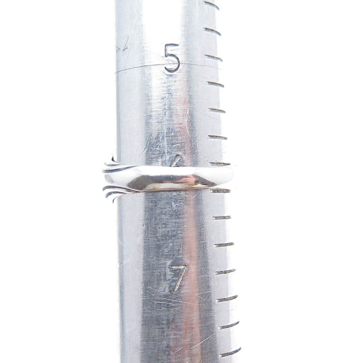 CAROLYN POLLACK Sterling 2-Tone Vintage Turquoise & Jasper Inlay Ring Size 6.25