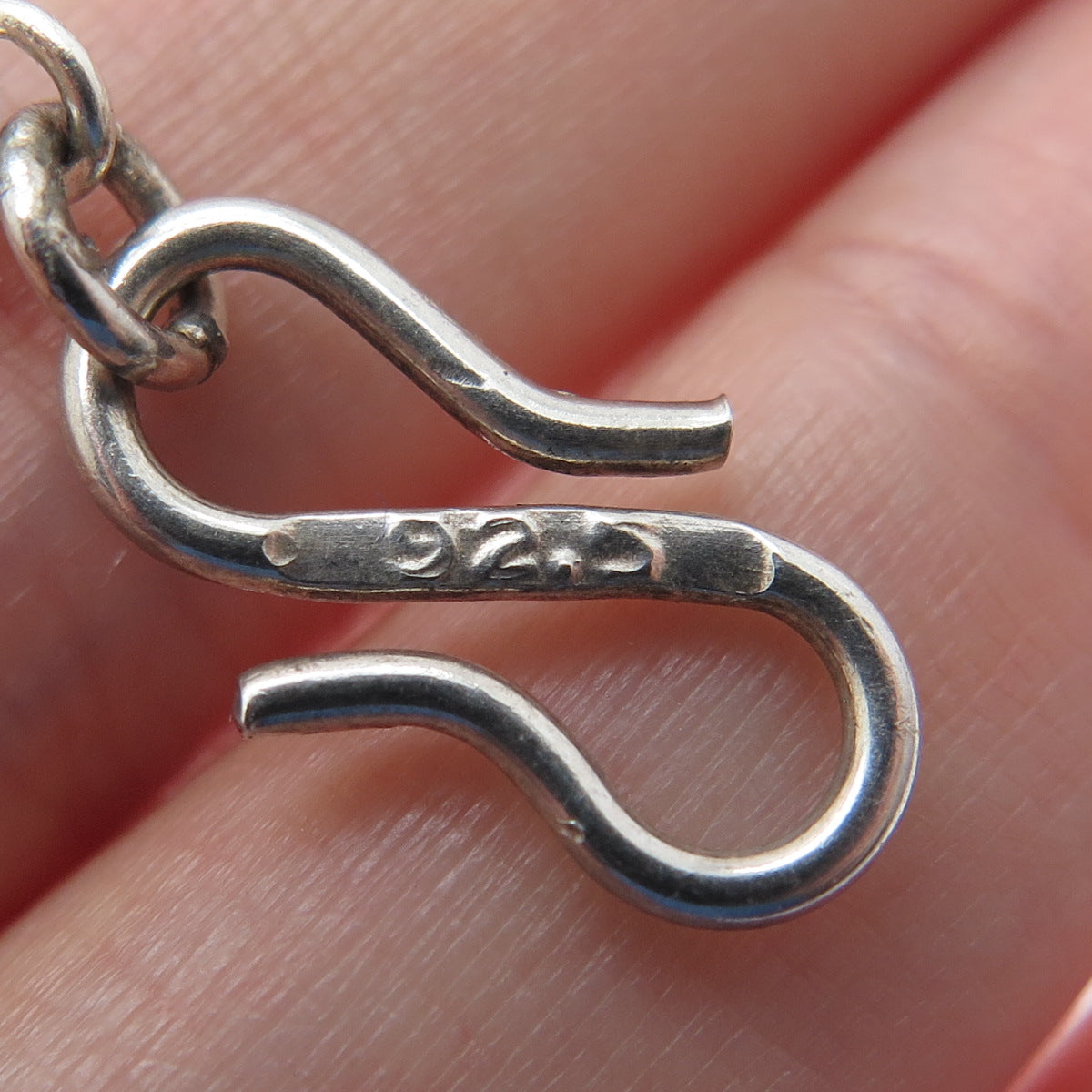 925 Sterling Silver Vintage Real Amethyst 3-Strand Beaded Bracelet 7.25"