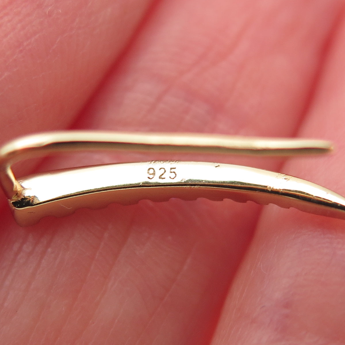 925 Sterling Silver Gold Plated Round-Cut Multi-Color C Z Earrings