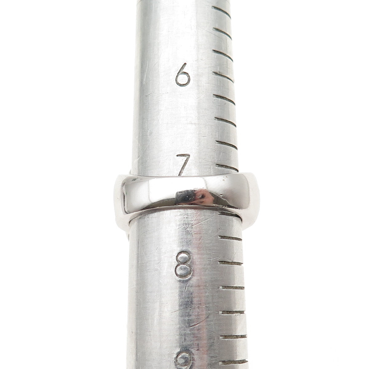 ANNIKA WITT 925 Sterling Silver Champagne & White C Z Ring Size 7.5