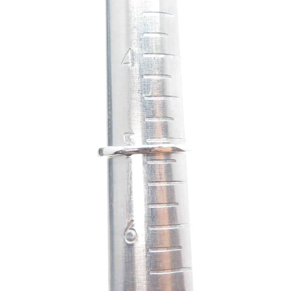 925 Sterling Silver Lab-Created Ruby & C Z Ring Size 5.25