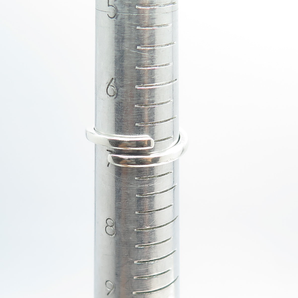 925 Sterling Silver Real Green Amethyst Gemstone Adjustable Ring Size 7