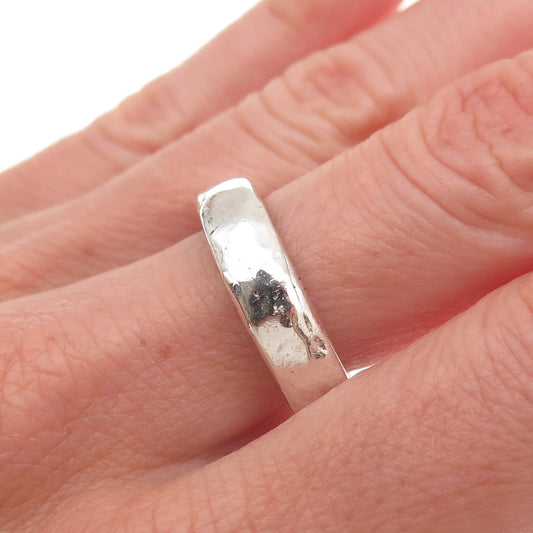 Jes Maharry Sterling Silver Vintage Honor & Listen To Your Heart Ring Size 8.75