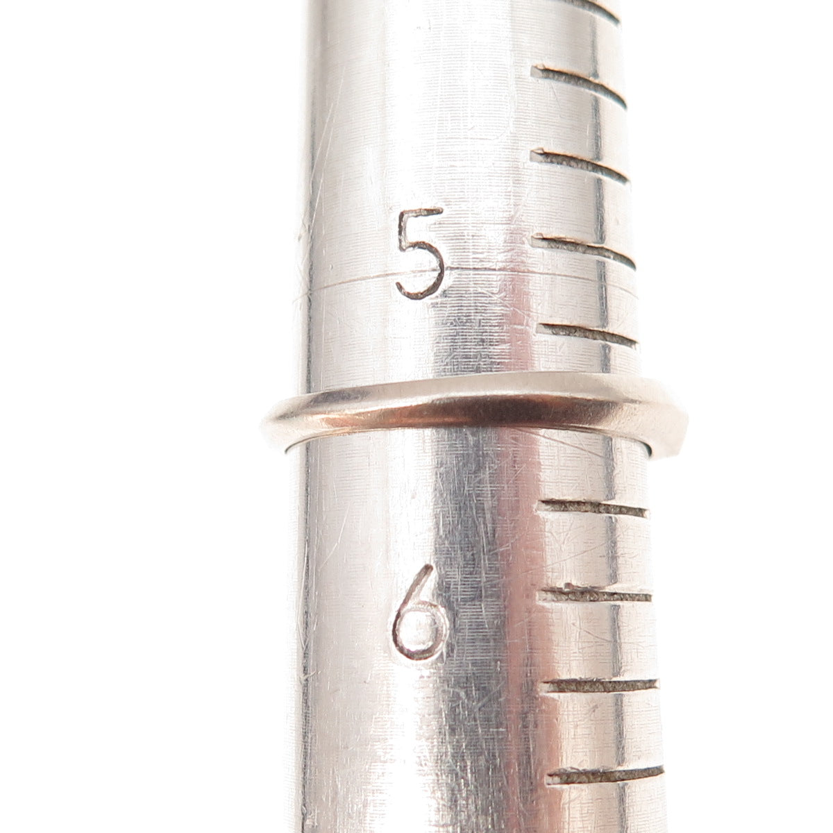 Antique Art Deco Platinum Real Round-Cut Diamond Engraved Ring Size 5.5