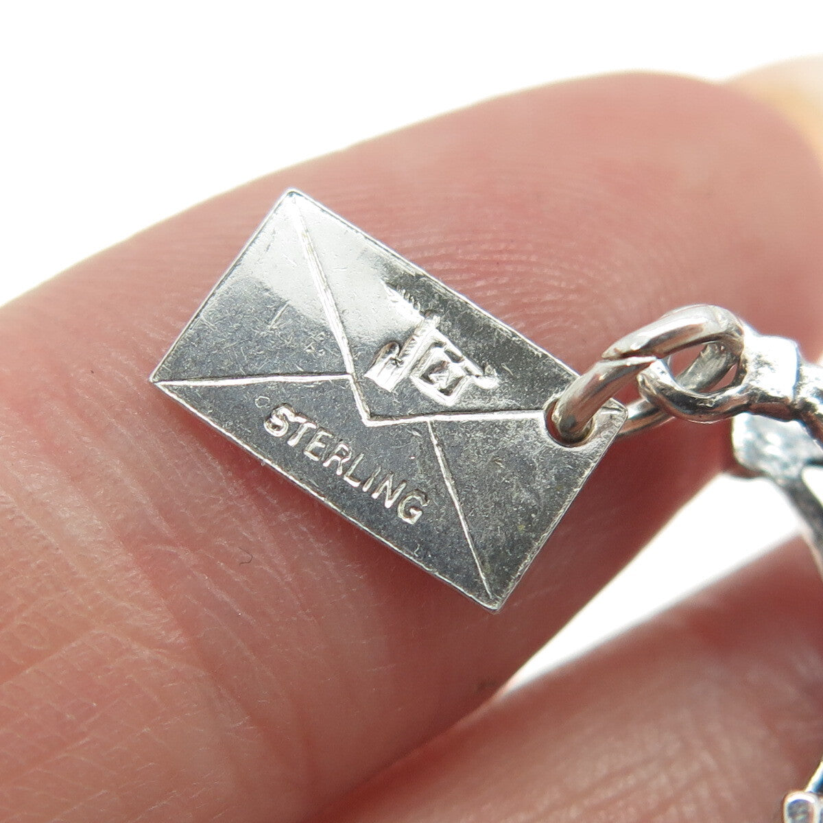 BELL TRADING POST 925 Sterling Silver Vintage St. Lawrence Seaway Bridge Pendant