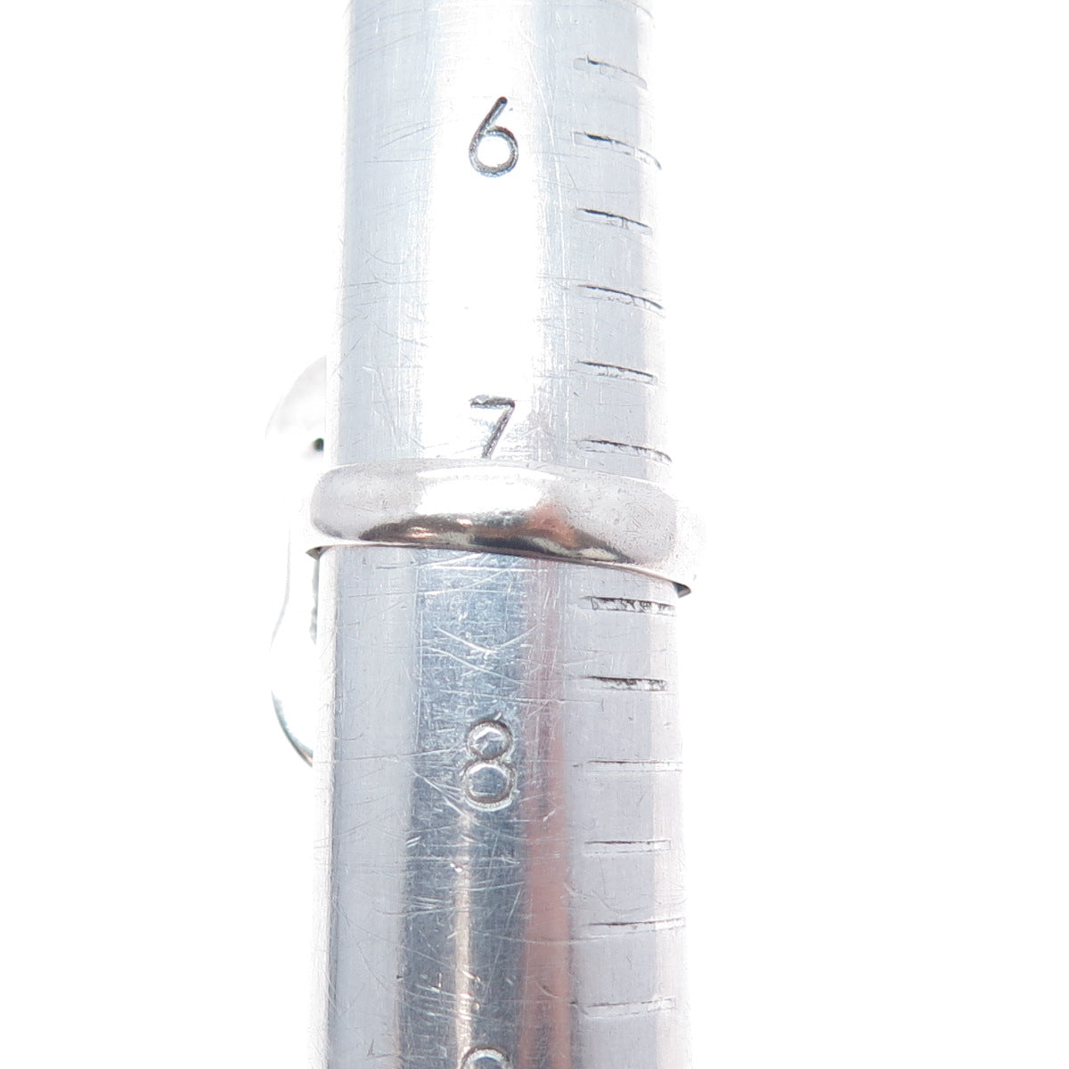 925 Sterling Silver Vintage HOB Mexico Real Turquoise Adjustable Ring Size 7.5