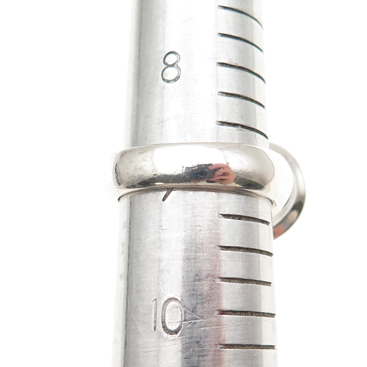 ESPO Joseph Esposito 925 Sterling Silver Vintage Real MOP Modernist Ring Size 9