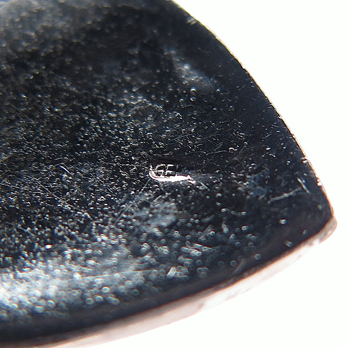 925 Sterling Silver Antique Real Marcasite Heart Drop Pendant (missing 1 stone)