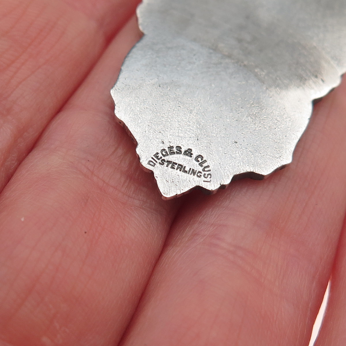Dieges & Clust 925 Sterling Silver Antique 1914 Sunday World NYC Charm Pendant