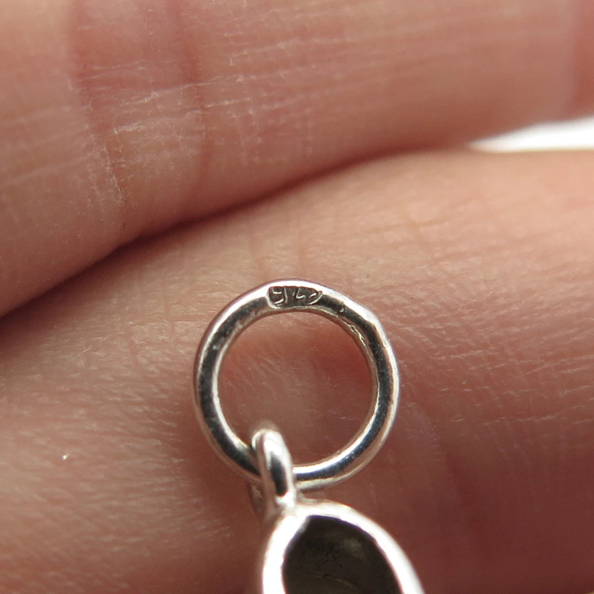 925 Sterling Silver Vintage Boot Charm Pendant