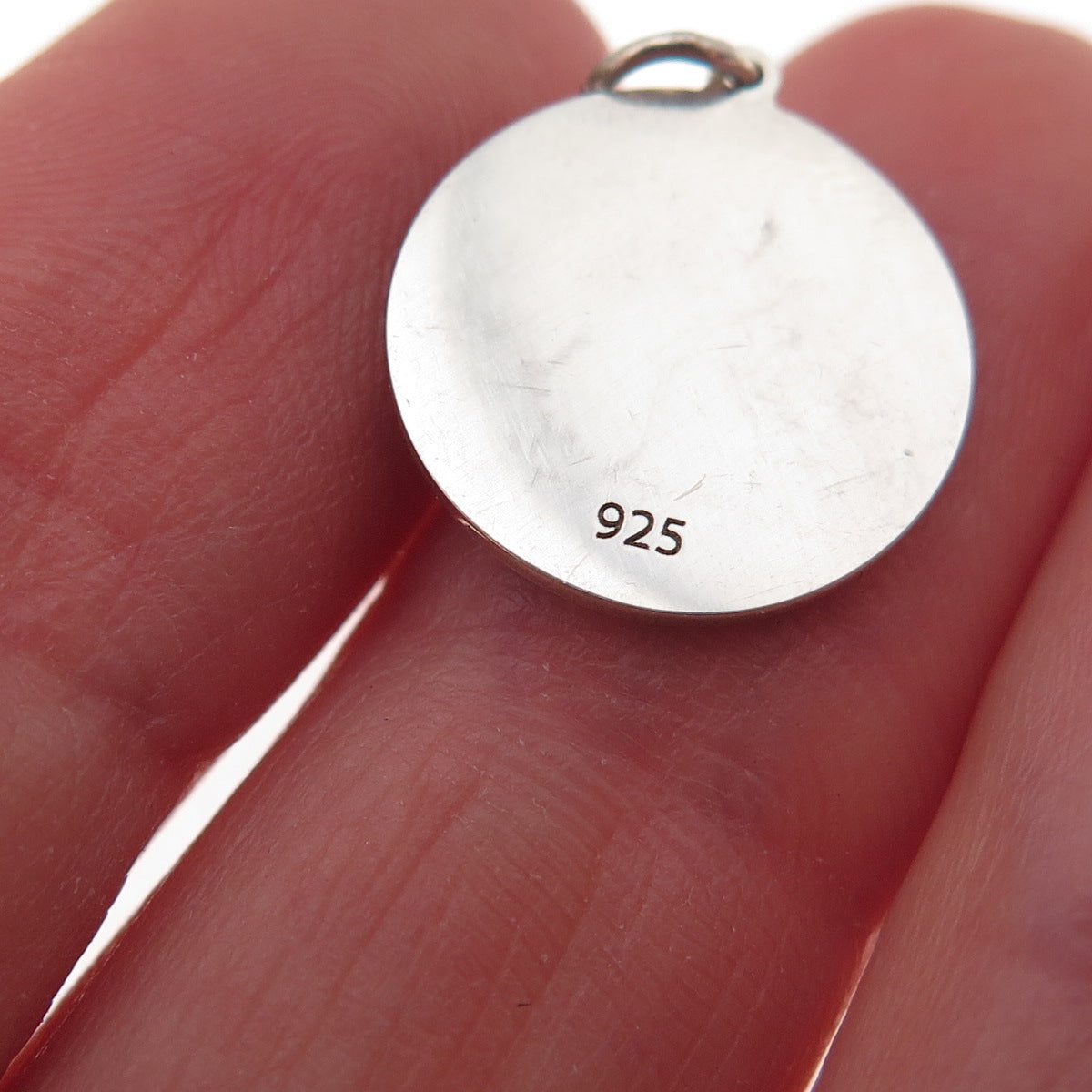 925 Sterling Silver Blue Enamel Capricorn Zodiac Sign Charm Pendant