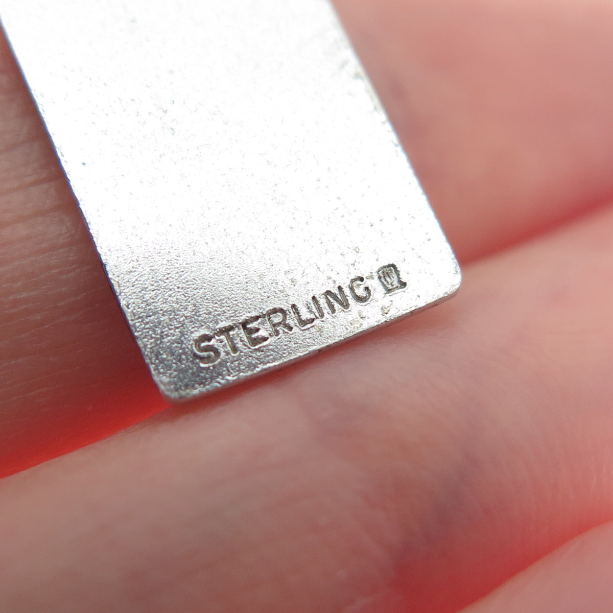 WELLS 925 Sterling Silver Antique Enamel "Happy Birthday" Floral Cake Pendant