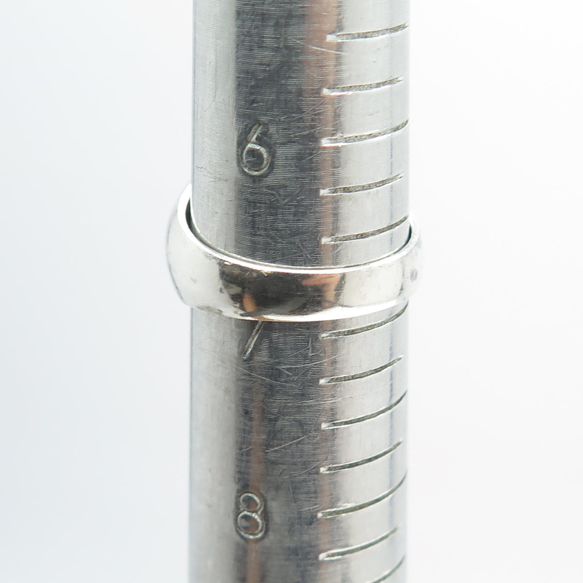 925 Sterling Silver Vintage Rainbow Enamel "Happy Pride" Signet Ring Size 7