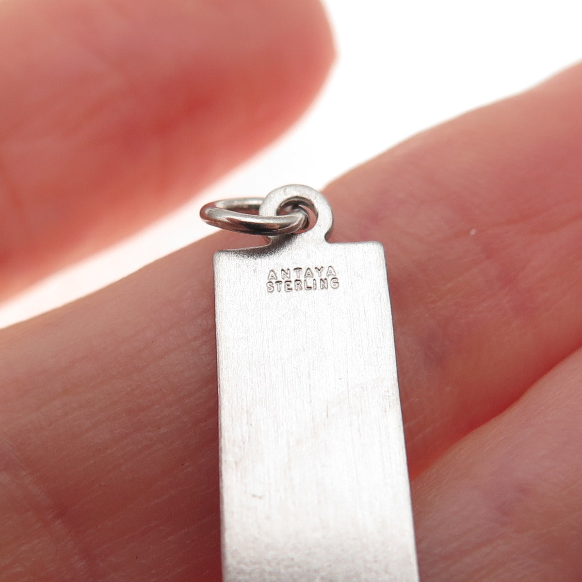 Antaya 925 Sterling Silver Vintage Bride Cross Charm Pendant