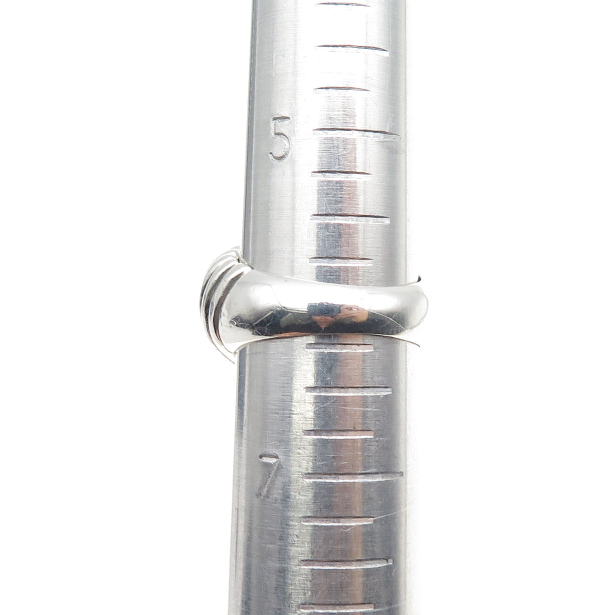 925 Sterling Silver Vintage Real Black Onyx Heart Oxidized Ring Size 6.25